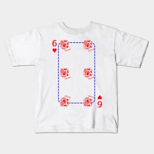 6 of hearts Kids T-Shirt